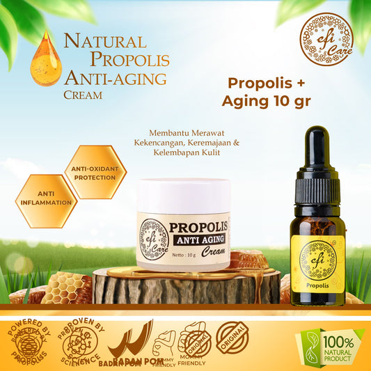Combo Deal (2): Propolis 10 mL + Propolis Anti Aging Cream 10 gram