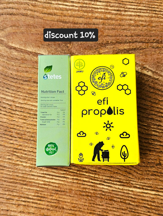 Efi Propolis 10ml + Stevia 15ml discount 10%