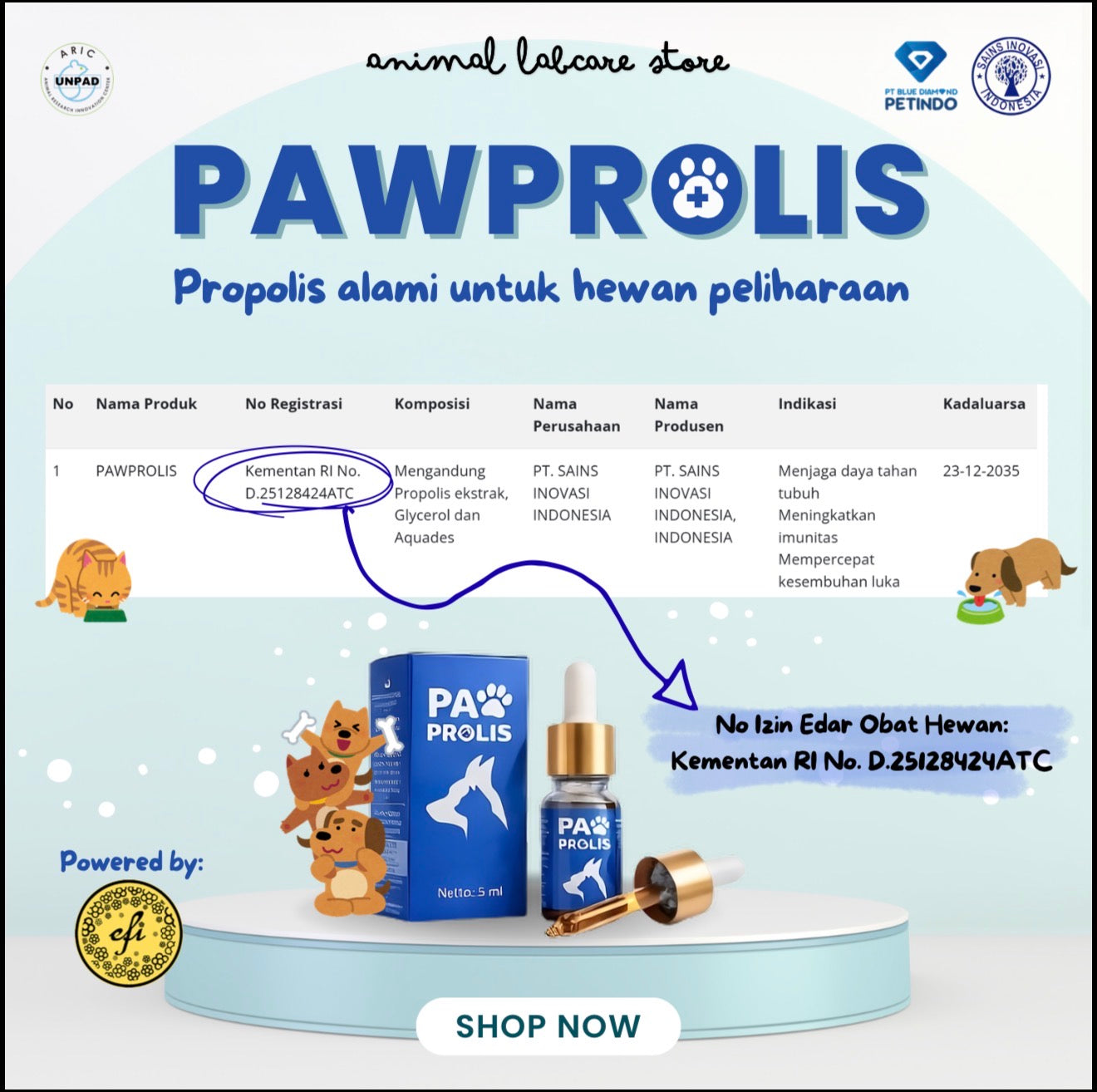 Pawprolis 5mL -  New